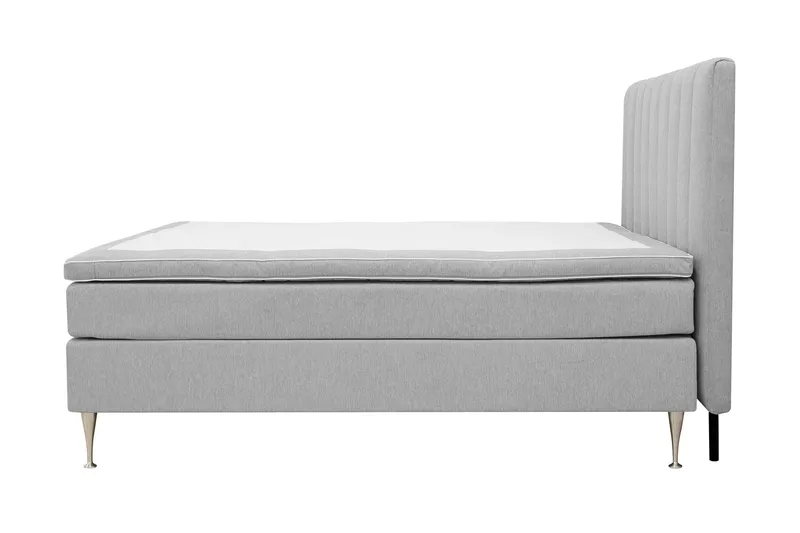 Hilton High Komplett Sängpaket 180x200 cm - Grå - Möbler - Sovrum - Sängar - Kontinentalsängar