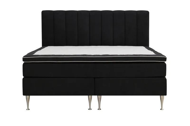 Hilton High Komplett Sängpaket 180x200 cm - Mörkgrå - Möbler - Sovrum - Sängar - Kontinentalsängar