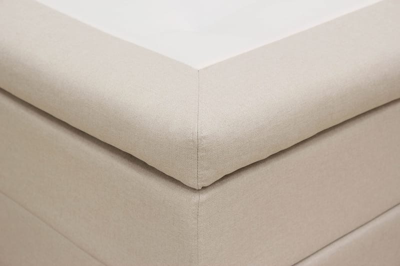 Hilton Komplett Sängpaket 160x200 cm Kontinentalsäng med diamant sänggavel - Beige - Möbler - Sovrum - Sängar - Komplett Sängpaket