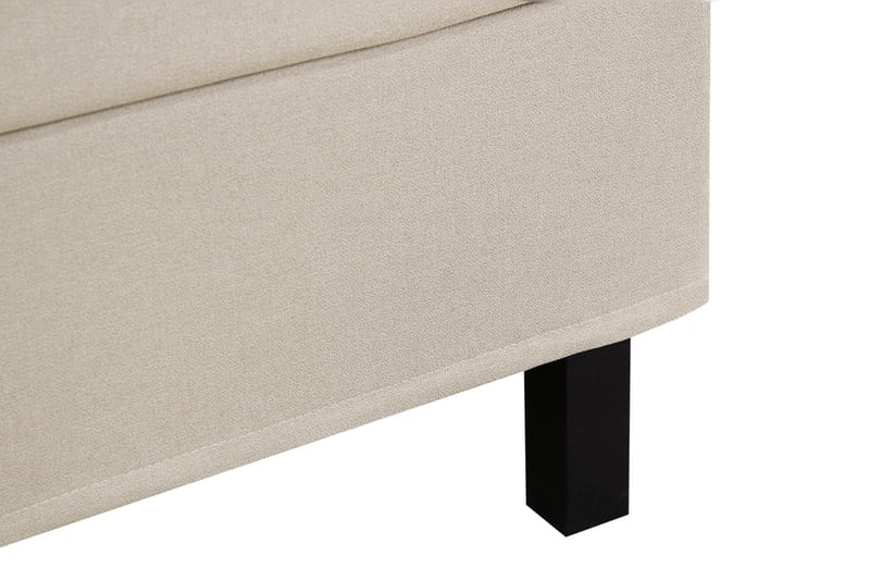 Hilton Komplett Sängpaket 160x200 cm Kontinentalsäng med diamant sänggavel - Beige - Möbler - Sovrum - Sängar - Komplett Sängpaket