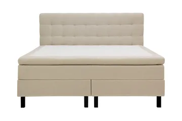 Hilton Komplett Sängpaket 160x200 cm Kontinentalsäng med rutad sänggavel