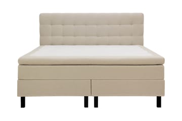 Hilton Komplett Sängpaket 160x200 cm Kontinentalsäng med rutad sänggavel