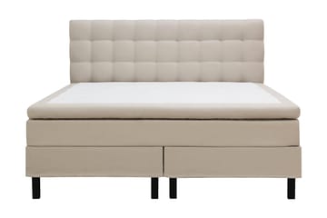 Hilton Komplett Sängpaket 160x200 cm Kontinentalsäng med rutad sänggavel