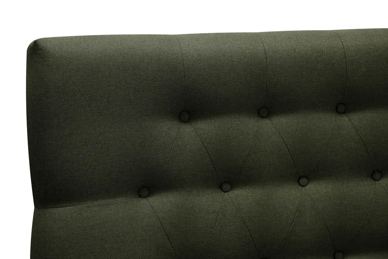 Hilton Komplett Sängpaket 180x200 cm Kontinentalsäng med diamant sänggavel - Grön - Möbler - Sovrum - Sängar - Kontinentalsängar