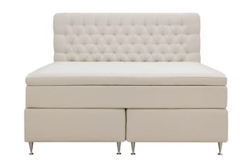 Hilton lyx Komplett Sängpaket 160x200 cm Kontinentalsäng med knappad sänggavel