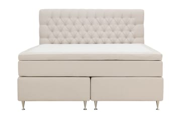Hilton lyx Komplett Sängpaket 180x200 cm Kontinentalsäng med knappad sänggavel