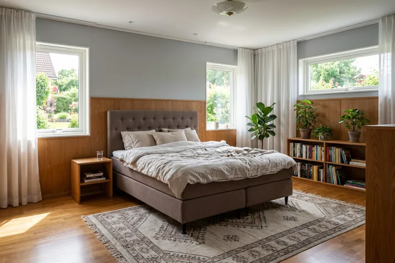 Hilton Plus Komplett Sängpaket 160x200 cm - Brun - Möbler - Sovrum - Sängar - Komplett Sängpaket