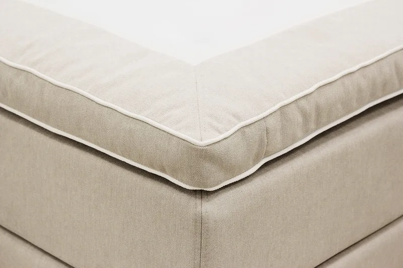 Hilton Plus Komplett Sängpaket 180x200 cm - Beige - Möbler - Sovrum - Sängar - Komplett Sängpaket