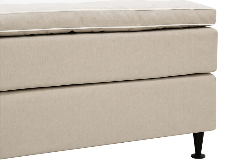 Hilton Plus Komplett Sängpaket 180x200 cm - Beige - Möbler - Sovrum - Sängar - Komplett Sängpaket
