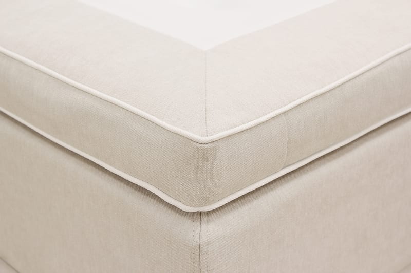 Hilton Premium Kontinentalsäng 180x200 cm - Ljusbeige Tyg - Möbler - Sovrum - Sängar - Kontinentalsängar