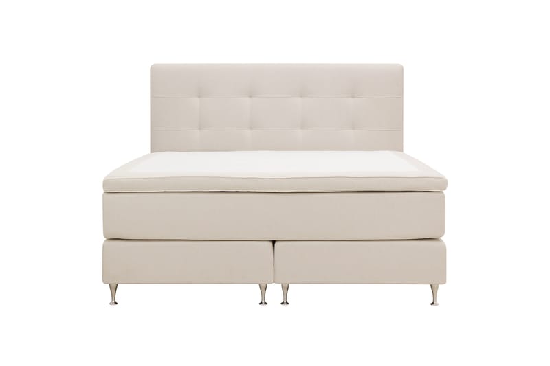 Hilton Premium Kontinentalsäng 180x200 cm - Ljusbeige Tyg - Möbler - Sovrum - Sängar - Kontinentalsängar