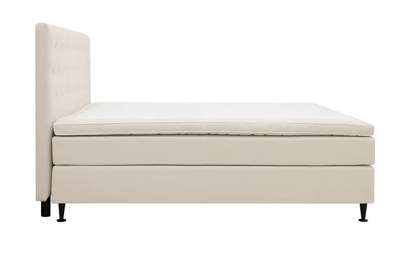 Hilton Plus Komplett Sängpaket 160x200 cm - Ljusbeige - Möbler - Sovrum - Sängar - Komplett Sängpaket