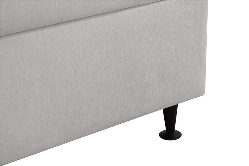 Hilton Plus Komplett Sängpaket med Förvaring 140x200 cm - Grå - Möbler - Sovrum - Sängar - Kontinentalsängar