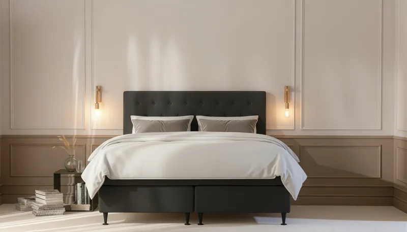 Hilton Plus Komplett Sängpaket 180x200 cm - Antracit - Möbler - Sovrum - Sängar - Komplett Sängpaket