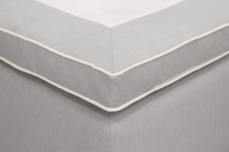 Hilton Plus Komplett Sängpaket med Förvaring 180x200 cm - Grå - Möbler - Sovrum - Sängar - Kontinentalsängar