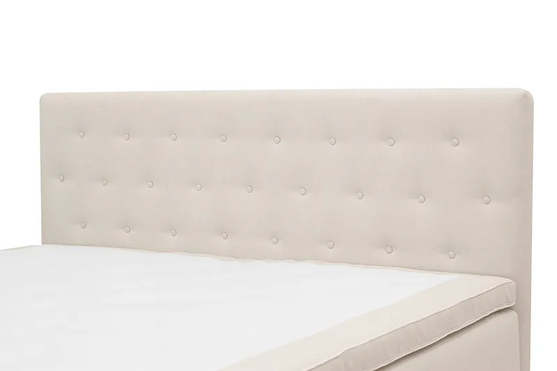 Hilton Plus Komplett Sängpaket med Förvaring 160x200 cm - Ljusbeige - Möbler - Sovrum - Sängar - Kontinentalsängar