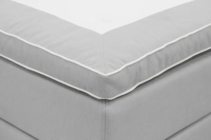 Hilton Plus Komplett Sängpaket 180x200 cm - Grå - Möbler - Sovrum - Sängar - Komplett Sängpaket