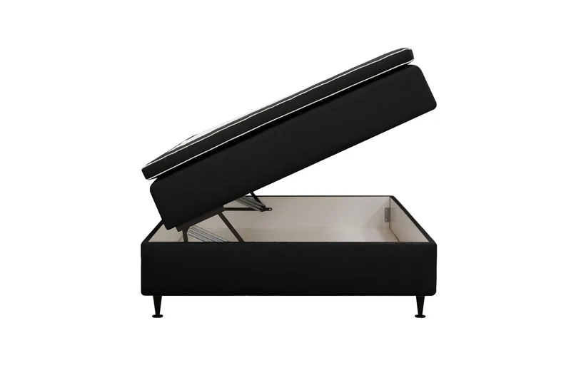 Hilton Plus Kontinentalsäng med Förvaring 120x200 cm - Antracit - Möbler - Sovrum - Sängar - Kontinentalsängar