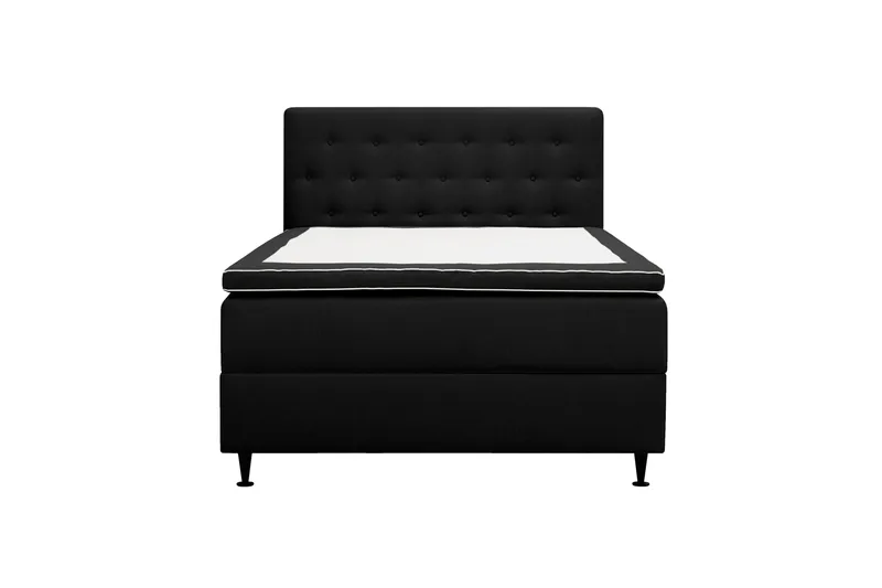 Hilton Plus Komplett Sängpaket med Förvaring 140x200 cm, Antracit