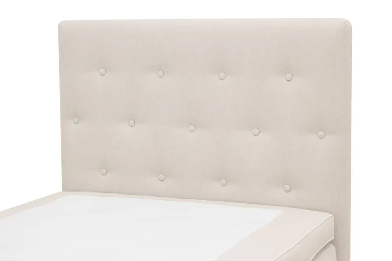 Hilton Plus Komplett Sängpaket med Förvaring 90x200 cm - Ljusbeige - Möbler - Sovrum - Sängar - Kontinentalsängar