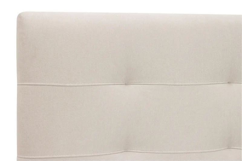 Hilton Premium Komplett Sängpaket 180x200 cm Kontinentalsäng med Sänggavel - Ljusbeige Tyg - Möbler - Sovrum - Sängar - Kontinentalsängar