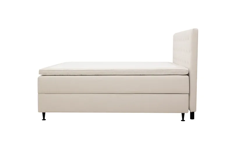 Hilton Plus Komplett Sängpaket med Förvaring 180x200 cm - Ljusbeige - Möbler - Sovrum - Sängar - Kontinentalsängar