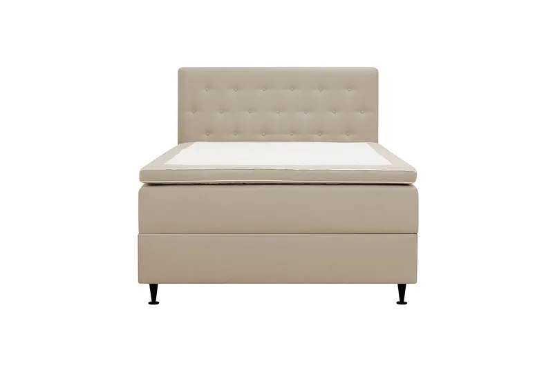 Hilton Plus Komplett Sängpaket med Förvaring 120x200 cm - Beige - Möbler - Sovrum - Sängar - Kontinentalsängar