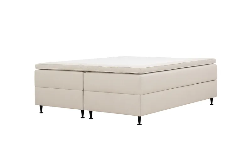 Hilton Plus Kontinentalsäng med Förvaring 160x200 cm - Ljusbeige - Möbler - Sovrum - Sängar - Kontinentalsängar