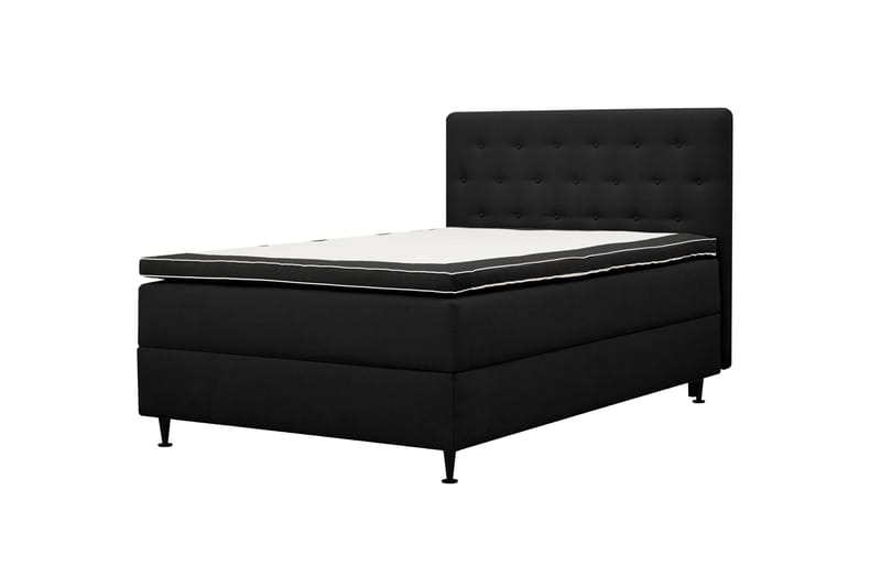 Hilton Plus Komplett Sängpaket med Förvaring 120x200 cm - Antracit - Möbler - Sovrum - Sängar - Kontinentalsängar