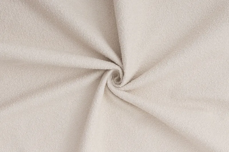 Hilton Premium Komplett Sängpaket 160x200 cm Kontinentalsäng med Sänggavel - Ljusbeige Bouclé - Möbler - Sovrum - Sängar - Kontinentalsängar