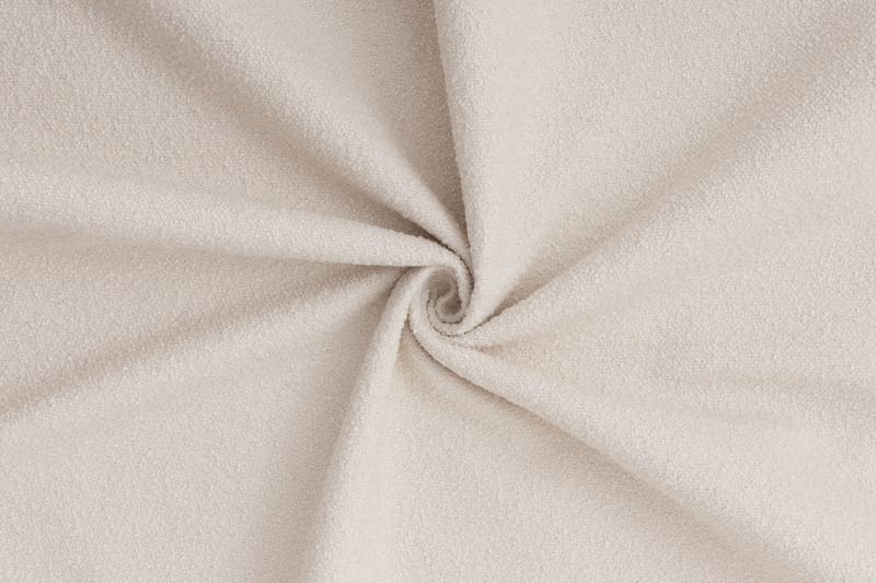 Hilton Premium Komplett Sängpaket 160x200 cm Kontinentalsäng med Sänggavel - Ljusbeige Bouclé - Möbler - Sovrum - Sängar - Kontinentalsängar