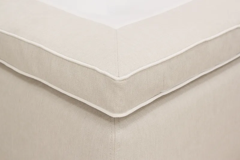 Hilton Plus Kontinentalsäng med Förvaring 140x200 cm - Ljusbeige - Möbler - Sovrum - Sängar - Kontinentalsängar