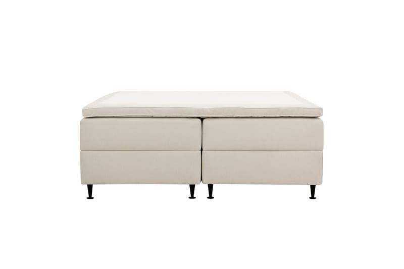 Hilton Plus Kontinentalsäng med Förvaring 160x200 cm, Ljusbeige