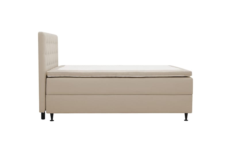 Hilton Plus Komplett Sängpaket med Förvaring 120x200 cm - Beige - Möbler - Sovrum - Sängar - Kontinentalsängar