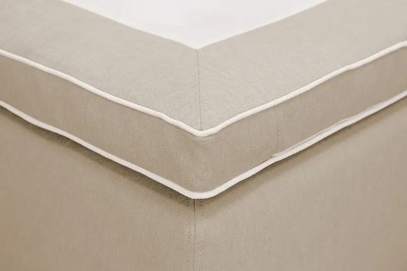 Hilton Plus Kontinentalsäng med Förvaring 180x200 cm - Beige - Möbler - Sovrum - Sängar - Kontinentalsängar