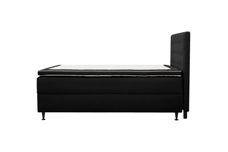 Hilton Plus Komplett Sängpaket med Förvaring 140x200 cm - Antracit - Möbler - Sovrum - Sängar - Kontinentalsängar