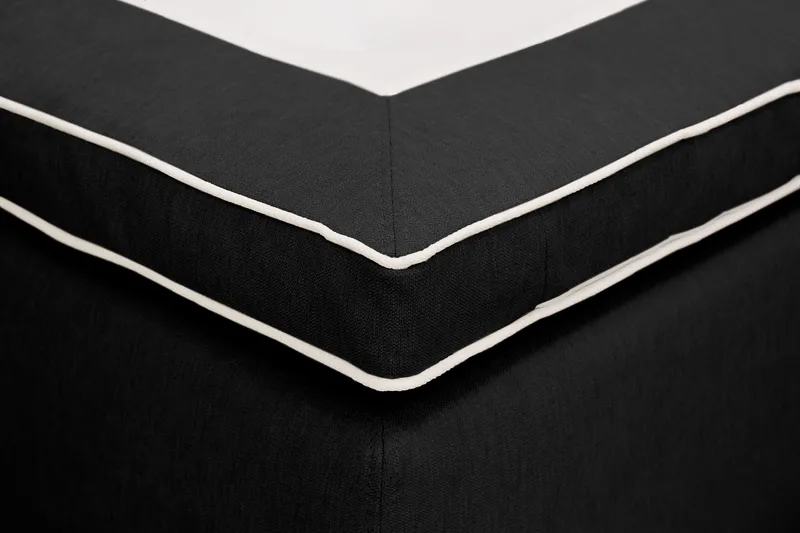 Hilton Plus Komplett Sängpaket med Förvaring 140x200 cm - Antracit - Möbler - Sovrum - Sängar - Kontinentalsängar