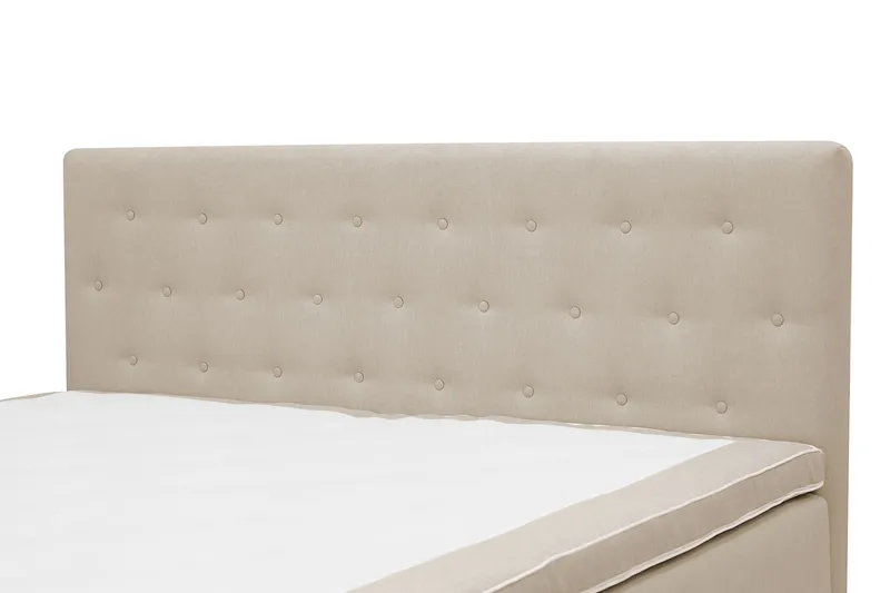 Hilton Plus Komplett Sängpaket med Förvaring 160x200 cm - Beige - Möbler - Sovrum - Sängar - Kontinentalsängar