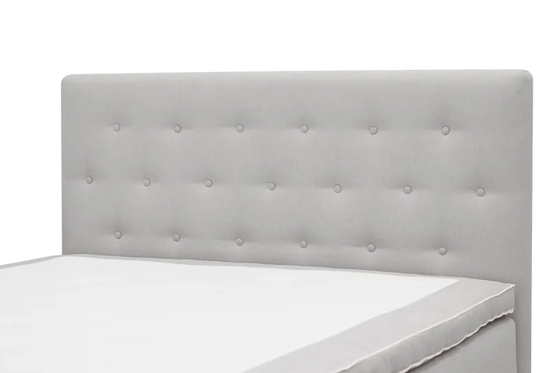 Hilton Plus Komplett Sängpaket med Förvaring 120x200 cm - Grå - Möbler - Sovrum - Sängar - Kontinentalsängar