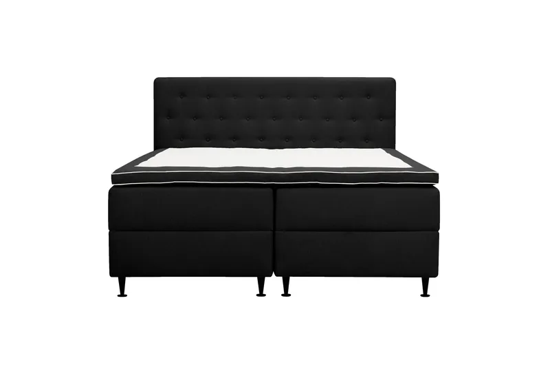 Hilton Plus Komplett Sängpaket med Förvaring 180x200 cm, Antracit