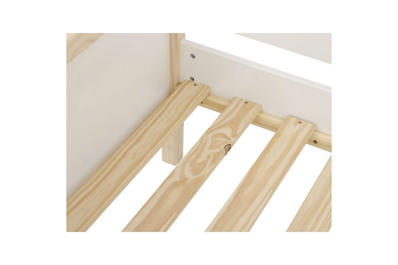 Himmelsäng Loft24 Himmelsäng Square Line Vit - Möbler - Sovrum - Sängar - Himmelsäng