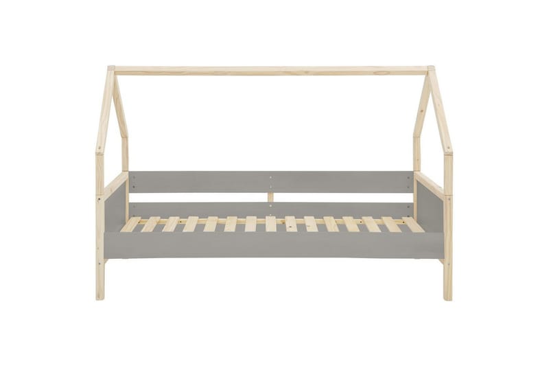 Himmelsäng Square Line Grå, 205x96x133 cm - Grå, 205x96x133 cm - Möbler - Sovrum - Sängar - Himmelsäng