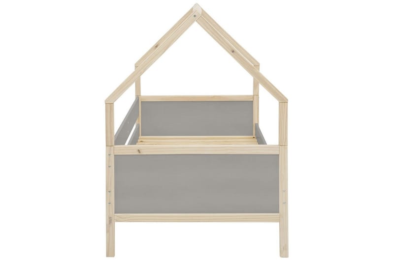 Himmelsäng Square Line Grå, 205x96x133 cm - Grå, 205x96x133 cm - Möbler - Sovrum - Sängar - Himmelsäng