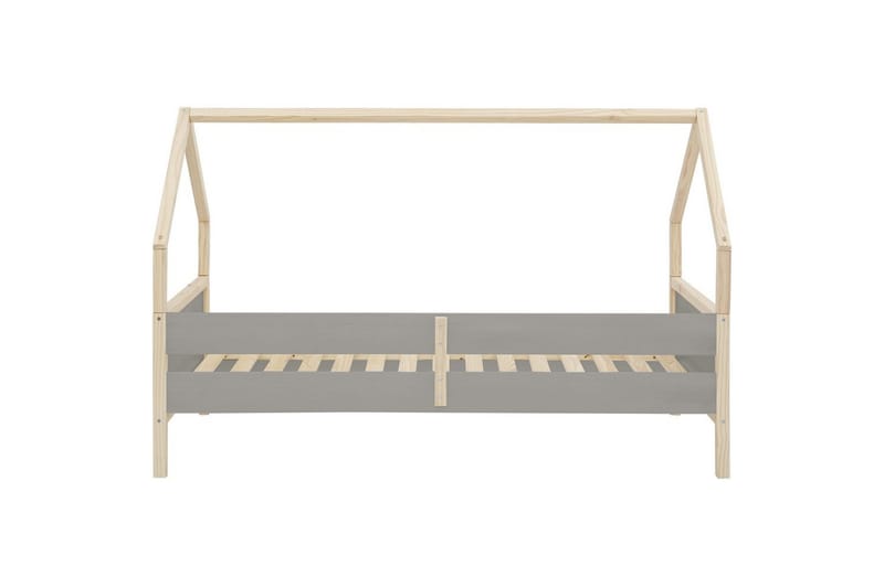 Himmelsäng Square Line Grå, 205x96x133 cm - Grå, 205x96x133 cm - Möbler - Sovrum - Sängar - Himmelsäng