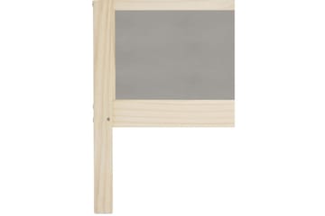 Himmelsäng Square Line Grå, 205x96x184 cm - Grå, 205x96x184 cm - Möbler - Sovrum - Sängar - Himmelsäng