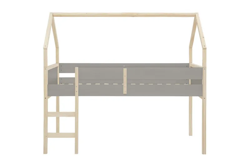 Himmelsäng Square Line Grå, 205x96x184 cm - Grå, 205x96x184 cm - Möbler - Sovrum - Sängar - Himmelsäng