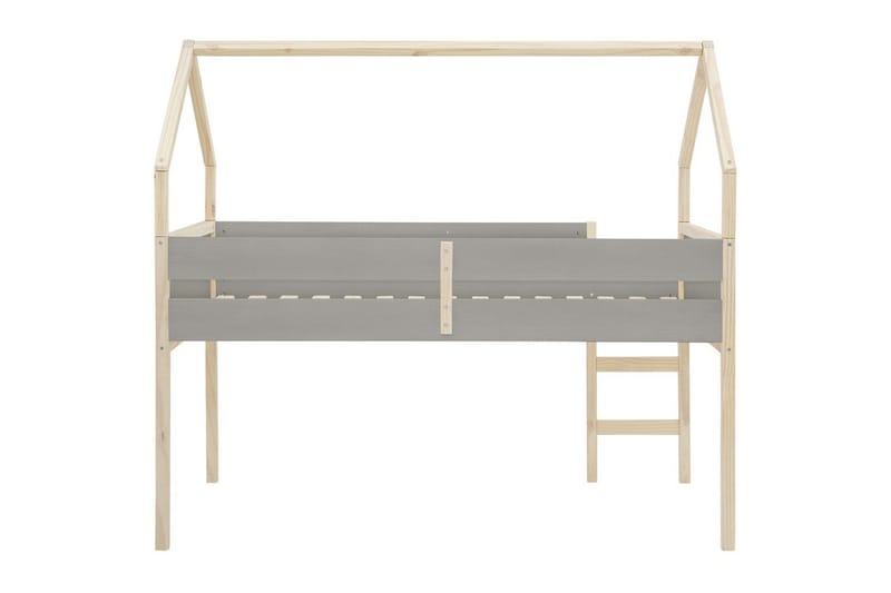 Himmelsäng Square Line Grå, 205x96x184 cm - Grå, 205x96x184 cm - Möbler - Sovrum - Sängar - Himmelsäng