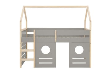 Himmelsäng Square Line med panel Grå - Grå - Möbler - Sovrum - Sängar - Himmelsäng