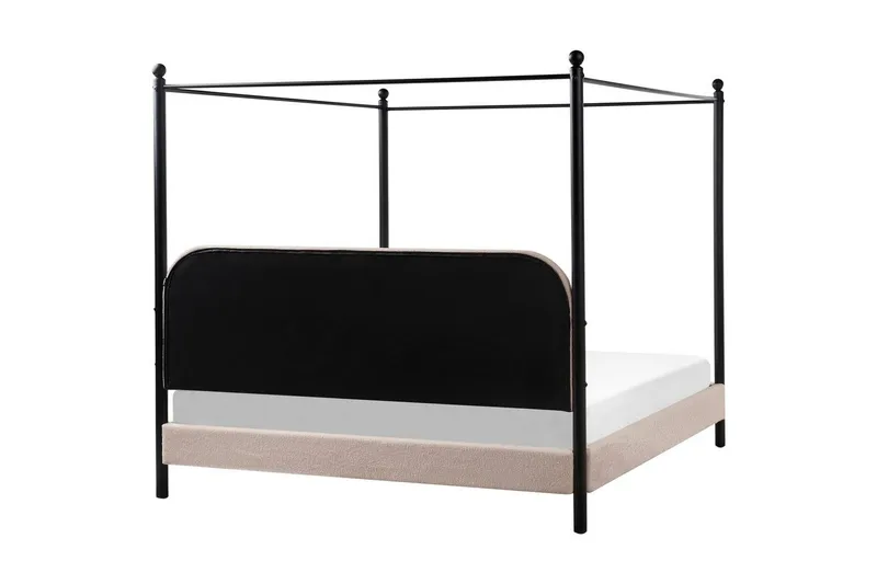 Himmelssäng Dannemois Beige, Black 180x200 - Möbler - Sovrum - Sängar - Himmelsäng