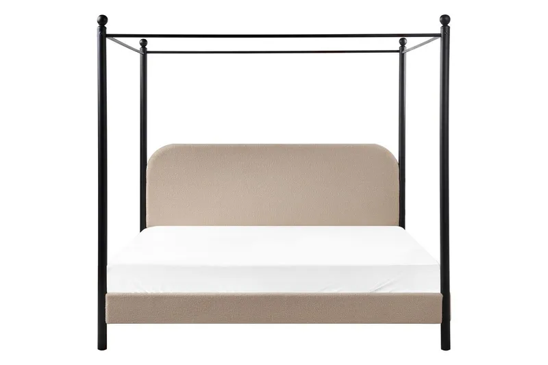 Himmelssäng Dannemois Beige, Black 180x200 - Möbler - Sovrum - Sängar - Himmelsäng